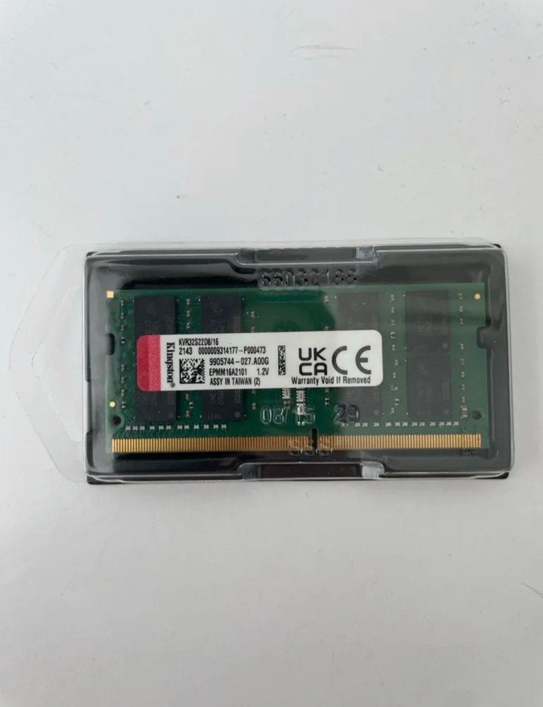 Купити Kingston 16 GB SO-DIMM DDR4 3200 MHz (KVR32S22S8/16) Б/У