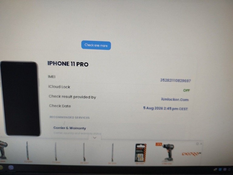 Apple iphone 11 pro 64gb Код:01-201108857. Изображение 7