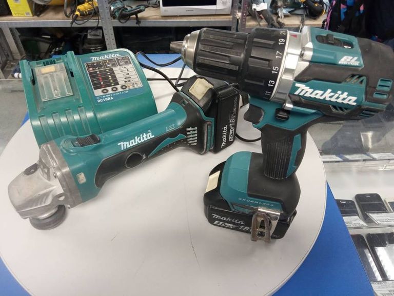 Купити Makita шуруповерт ddf 484 +dga452 2акб + зарядка в кейсе макита Б/У