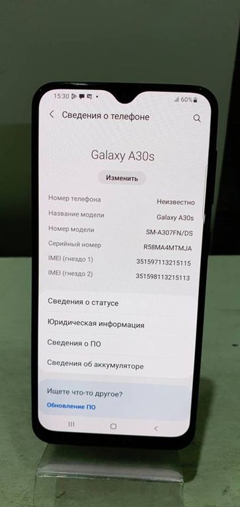 Оголошення Samsung a307fn galaxy a30s 3/32gb Б/У
