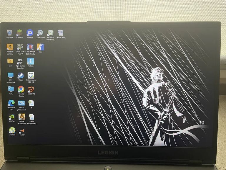 Объявление Lenovo legion 5 модель:15IMH05H 1920x1080/ i5-10300H/ 16GB RAM/1TB SSD/ RTX 2060 6GB Б/У