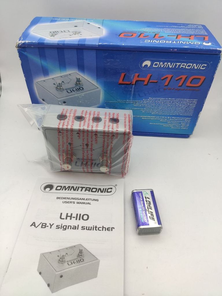 Купити Перемикач сигналу Switch Omnitronic LH-110 Б/У