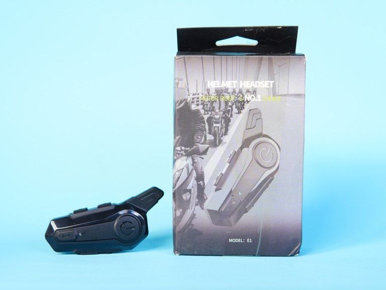 Bluetooth мотогарнітура Q Sound Moto CVC E1 інтерком 1000м (Hard) Новий. Код:null. Изображение 4