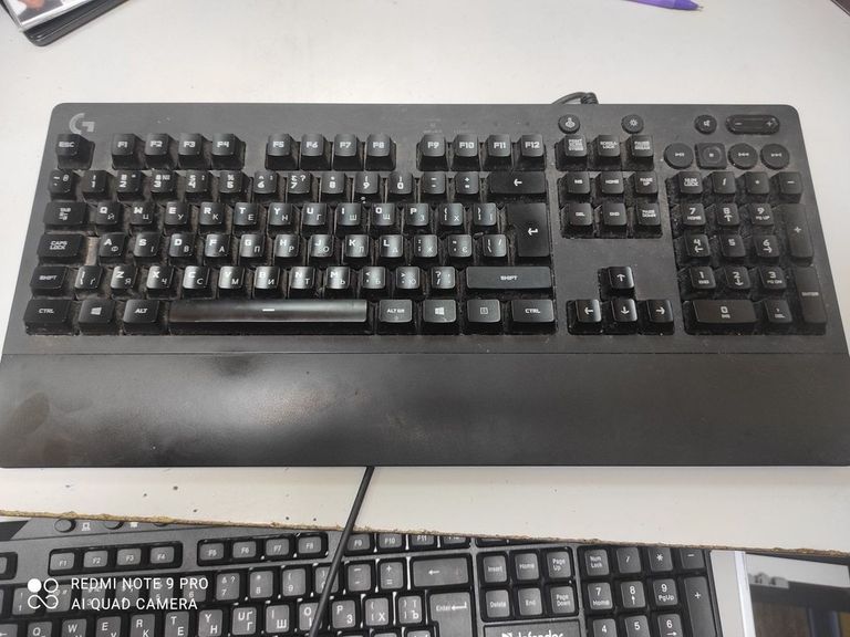 Купити Logitech g213 prodigy rgb gaming keyboard Б/У