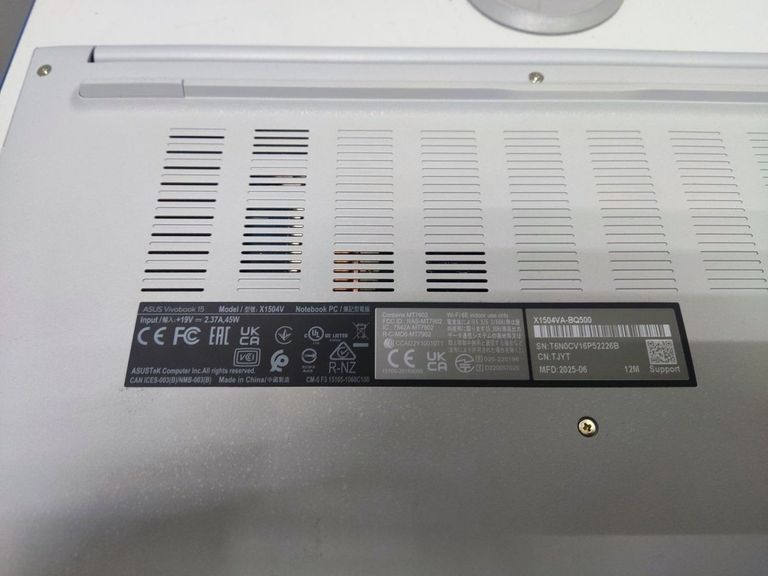 Asus 15/core i3-1315u ddr5/16gb ddr5/hdd *відсутній/ssd 512 gb/*інтегрована Код:01-200762369. Изображение 14