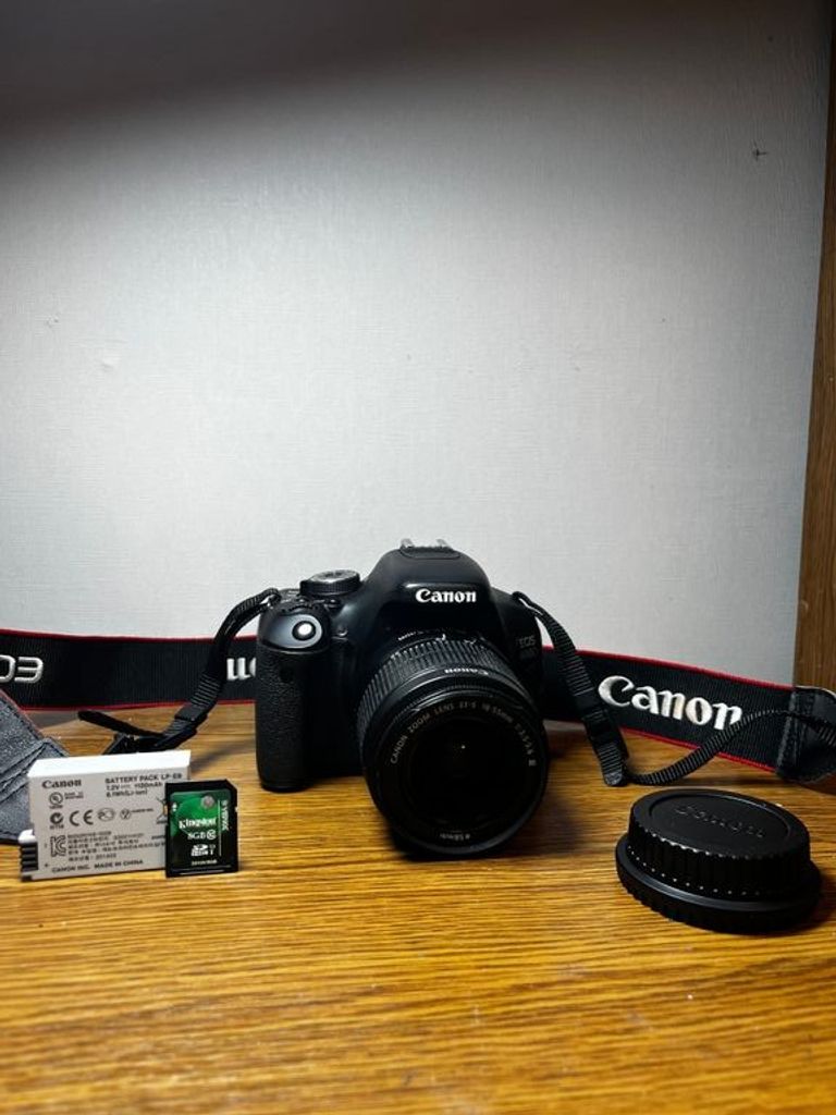 Оголошення Canon EOS 600D kit (18-55 mm) DC EF-S Б/У