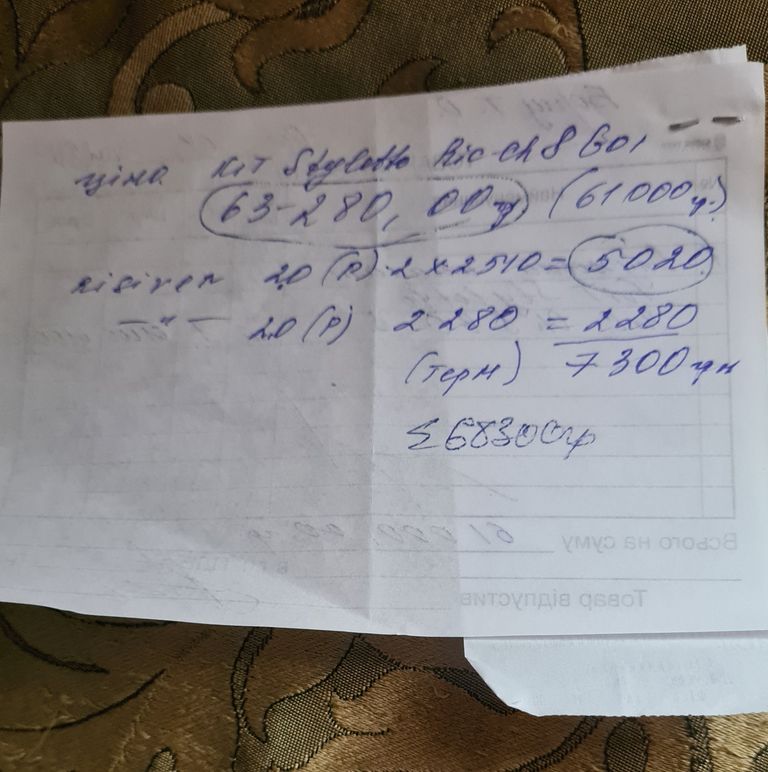 Оголошення Styletto 1AX Б/У