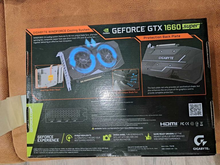 Дешиво Gigabyte GeForce GTX 1660 Super 6GB OC (GV-N166SOC-6GD) с ломбарда