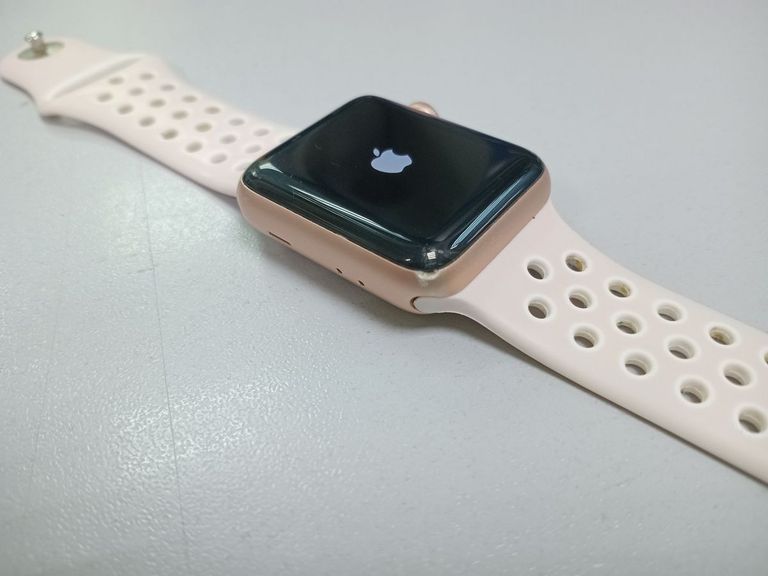 Apple watch series 3 gps 38mm aluminum case a1858 Код:01-200780941. Зображення 6