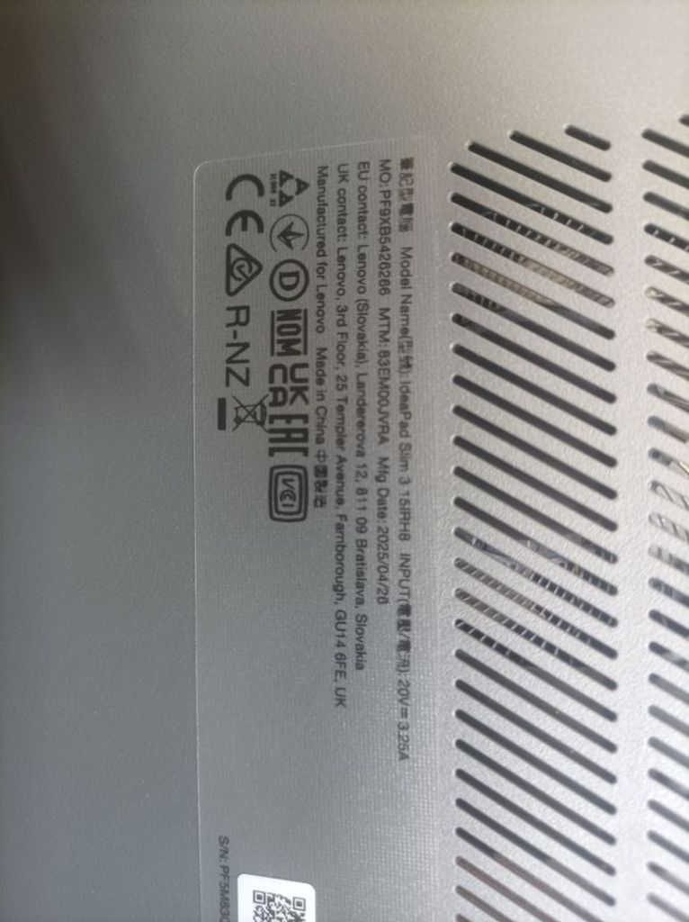 Lenovo 15/core i5-13420h ddr5/16gb ddr5/hdd *відсутній/ssd 512 gb/*інтегрована Код:01-200825295. Зображення 5