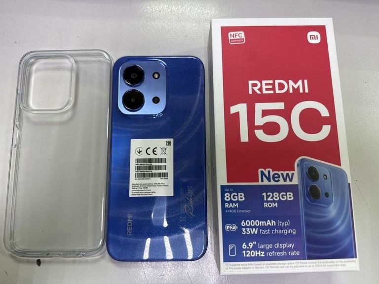 Объявление Xiaomi redmi 15c 4g 4/128gb Б/У