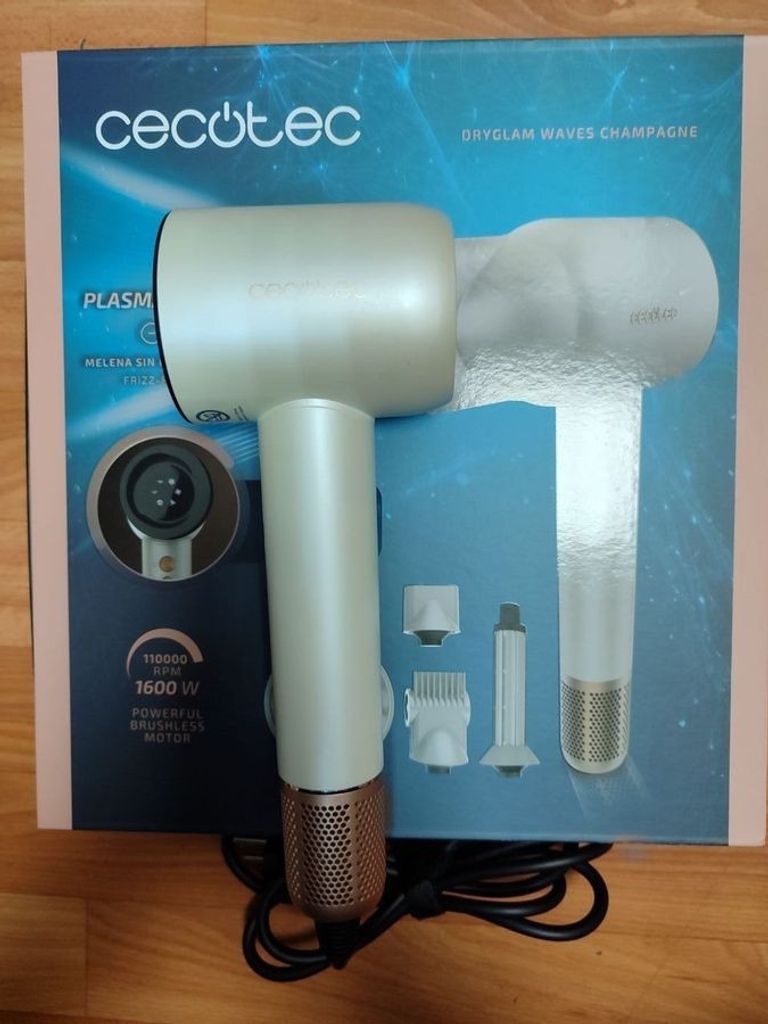 Объявление Cecotec DryGlam Waves Champagne 4in1 (A01_EU01_103715) Б/У