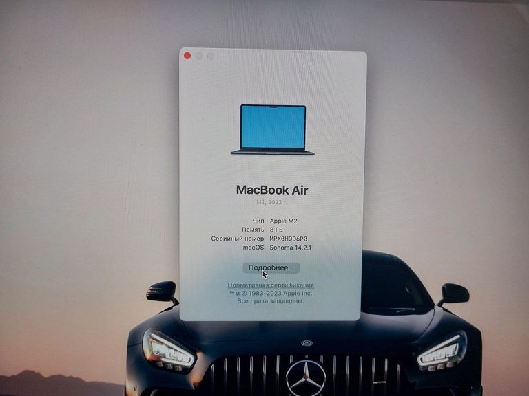 Купити Apple macbook air 13,6" m2 2022 Б/У