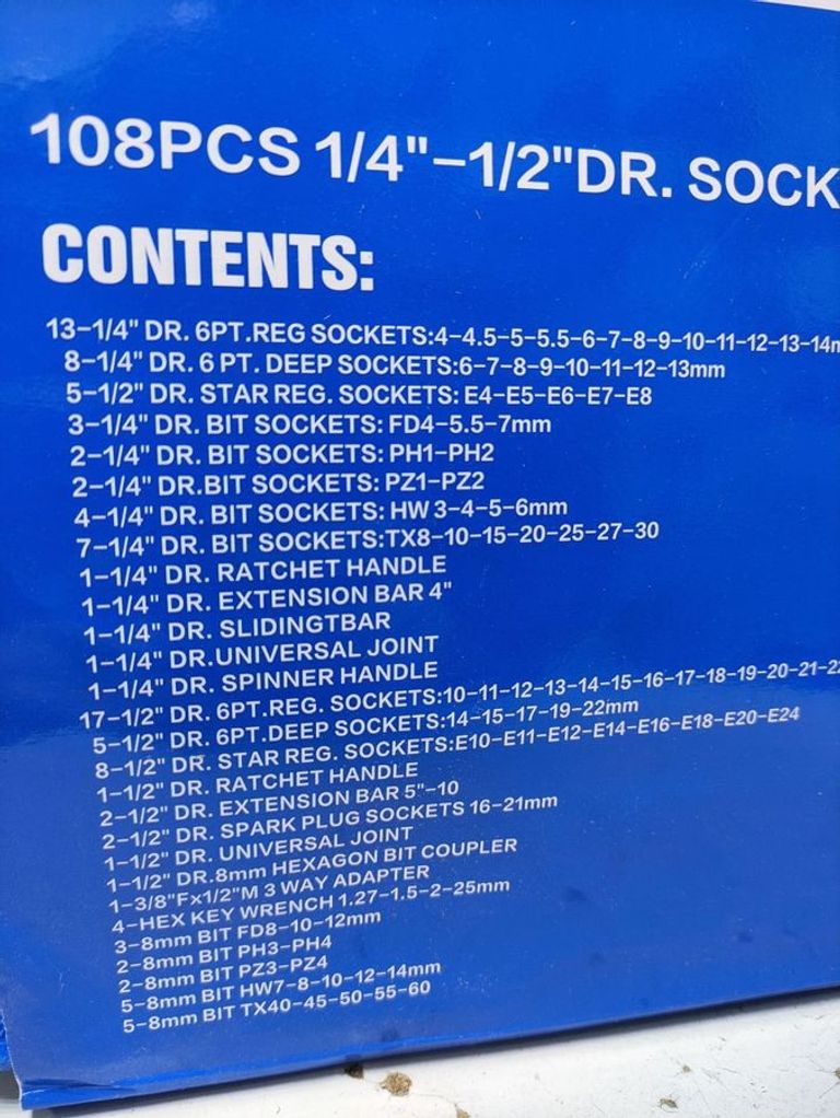 Розпродаж New Tools 108 pcs, продавець Техноскарб