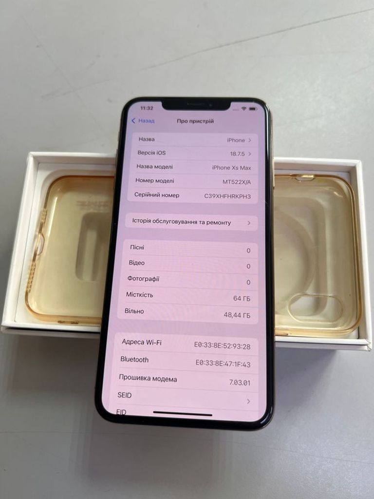 Оголошення Apple iphone xs max 64gb Б/У