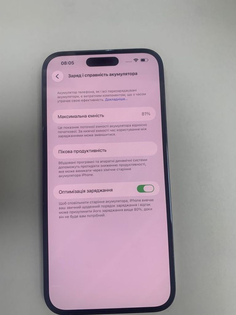 Оголошення Apple iphone 14 pro max 128gb Б/У