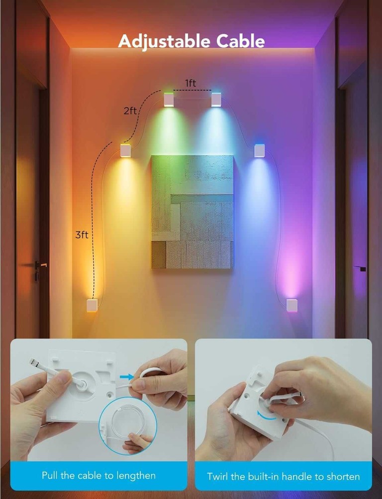 Govee Cube з технологією RGBIC Код:null. Зображення 6