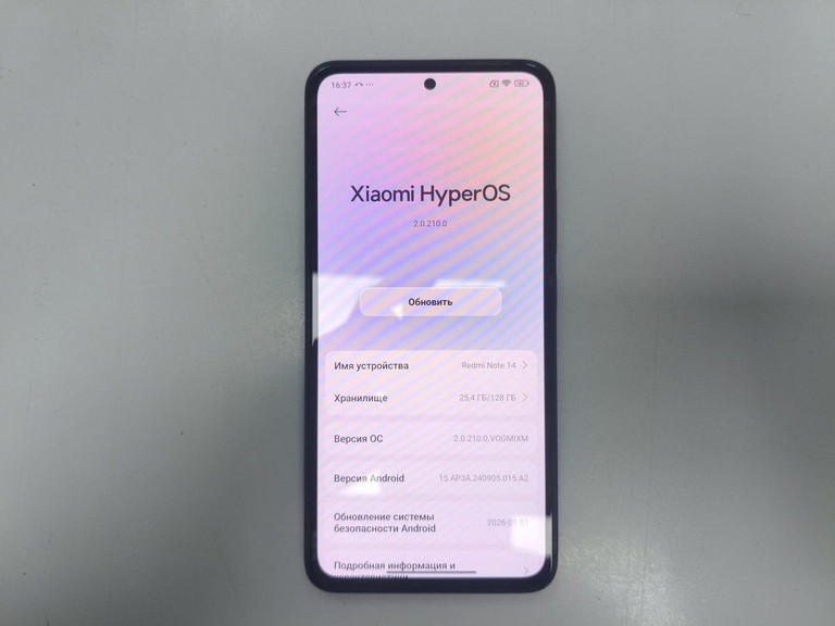 Дешево Xiaomi redmi note 14 6/128gb з ломбарду