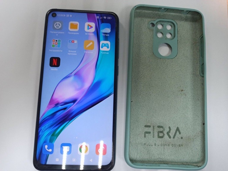 Купити Xiaomi Redmi Note 9 4/128GB Blue (no NFC) Б/У