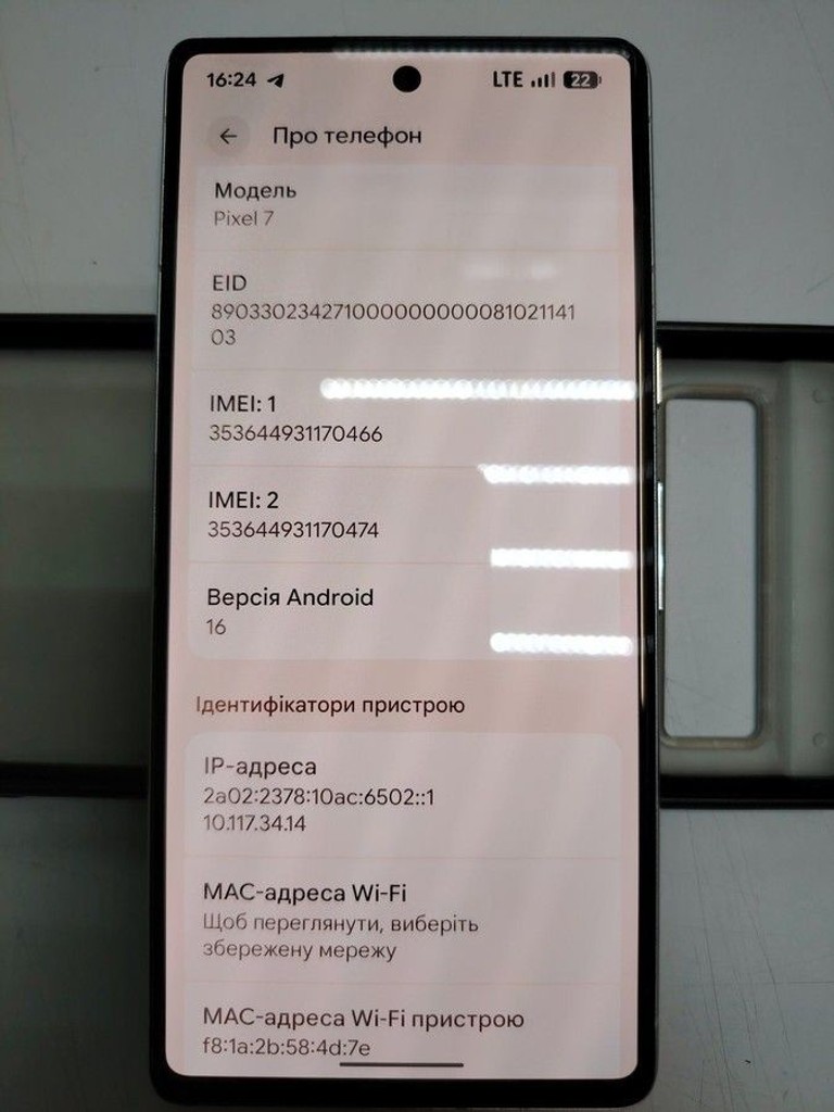 Дешево Google pixel 7 8/128gb з ломбарду