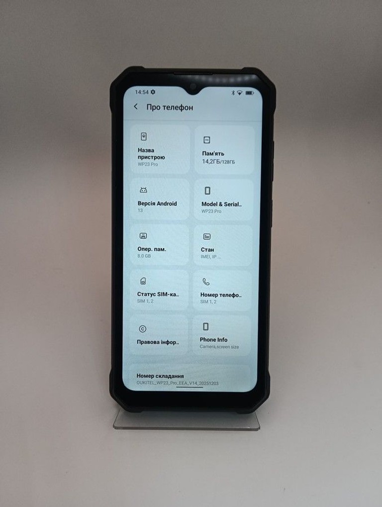 Oukitel WP23 Pro 8/128GB Black Код:01-200976602. Зображення 10