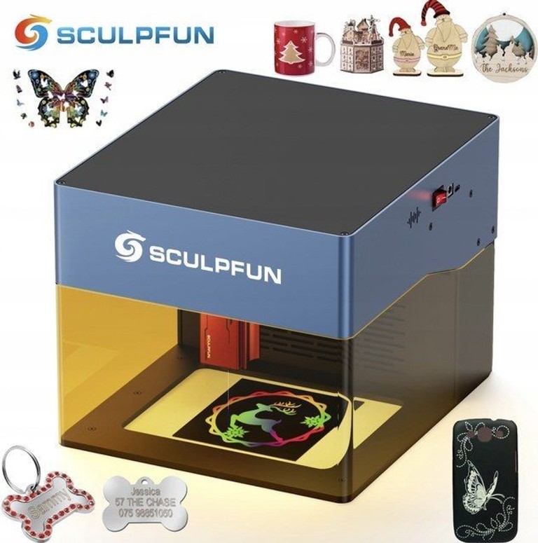 Купити SCULPFUN iCube Pro Max 10W Micro Desktop 10000 мм/хв. Б/У