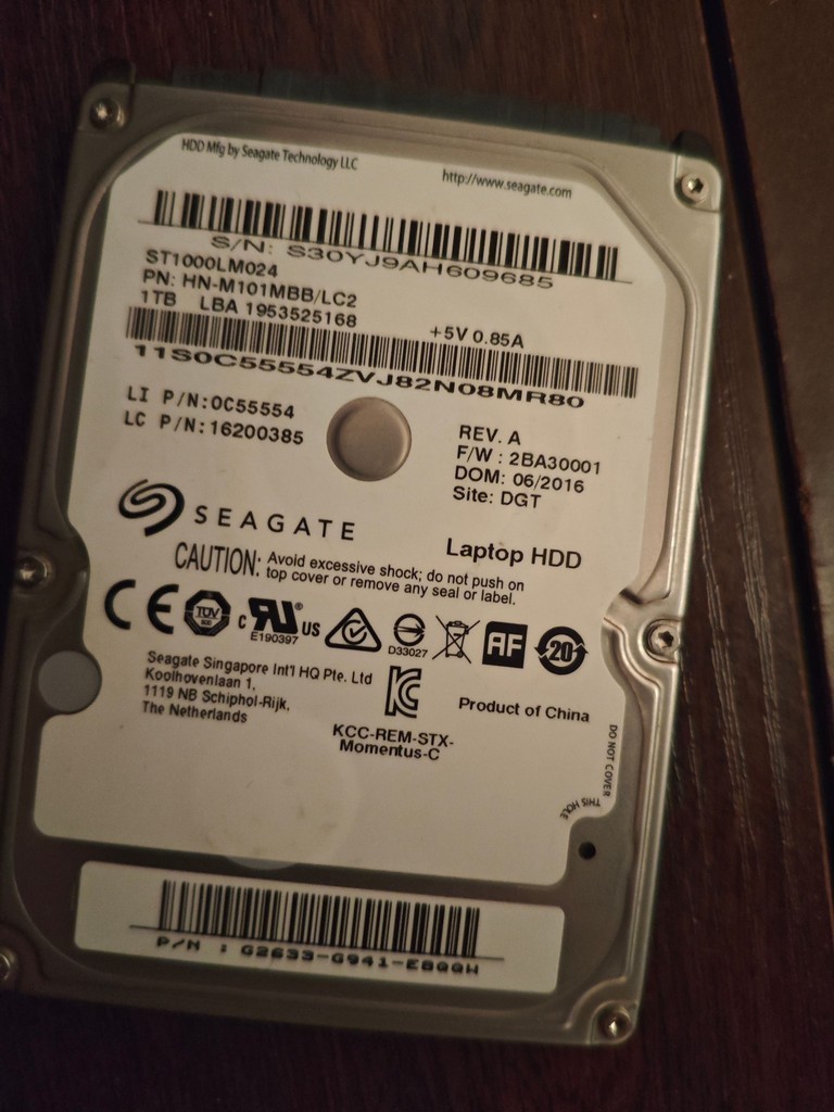 Объявление Hitachi, Seagate Б/У