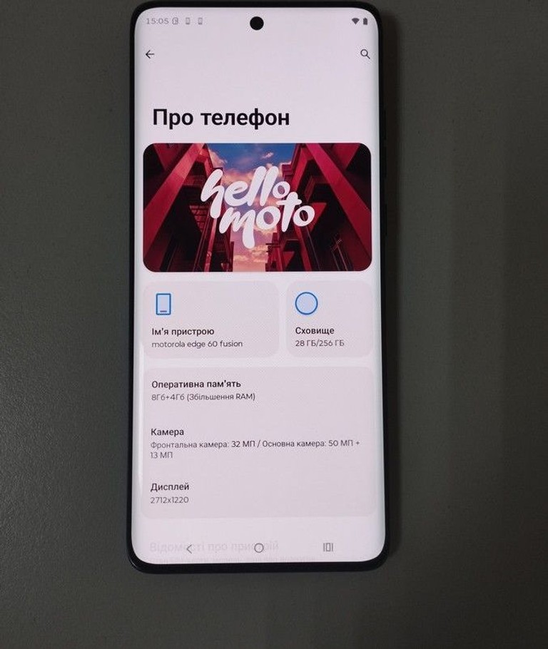 Розпродаж Motorola moto edge 60 fusion 8/256gb, продавець Техноскарб