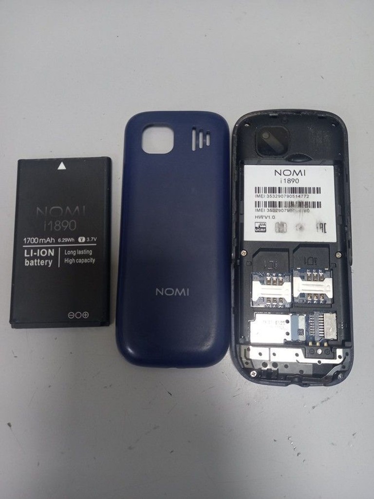 Распродажа Nomi i1890 Blue, продавец Техноскарб