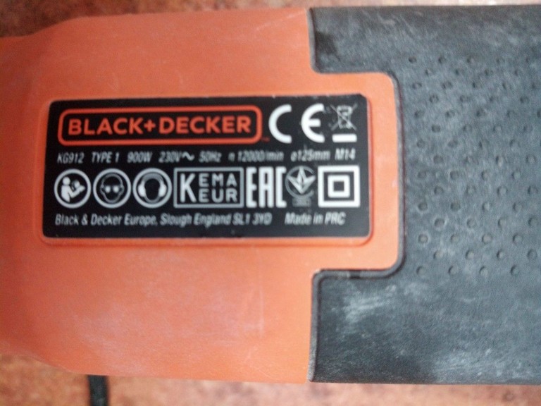Объявление Black&Decker kg912 Б/У