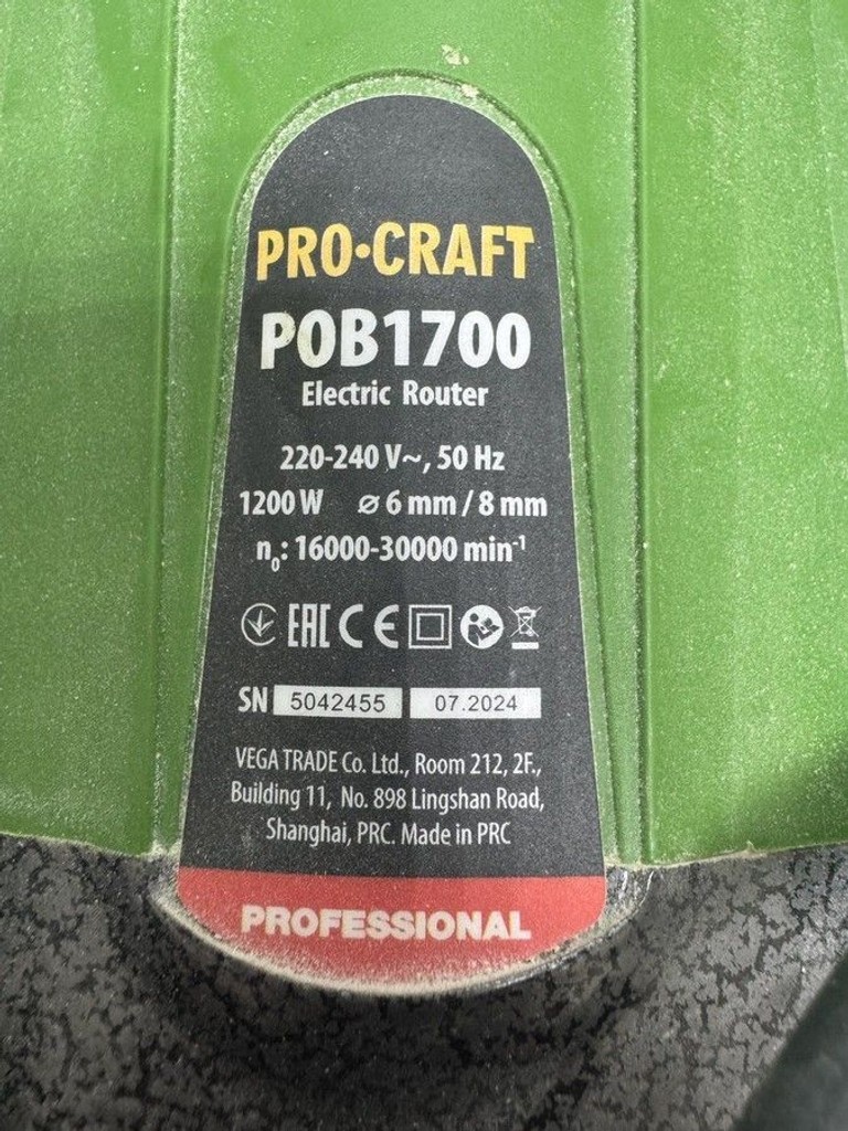 Оголошення Procraft POB-1700 Б/У