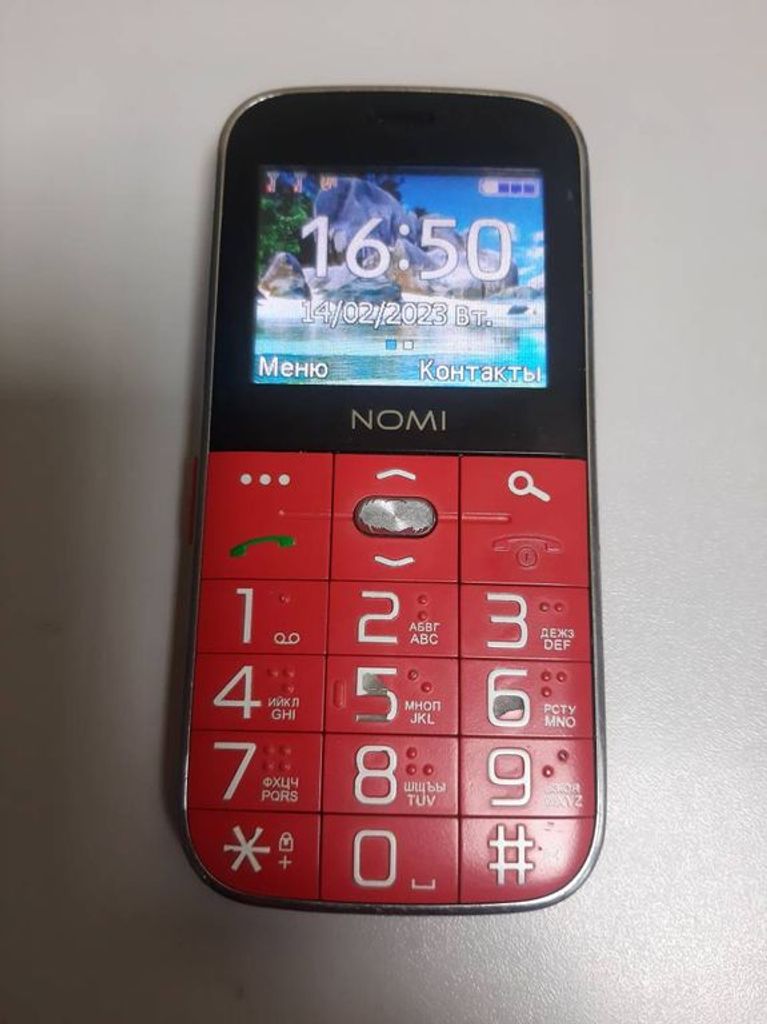 Купить Nomi i220 Red Б/У