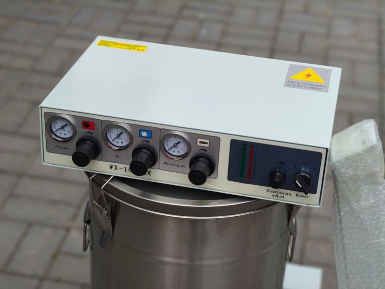 Дешево Високоефективна Машина для порошкового фарбування VEVOR WX-101. 40Вт. 50л. Електростатичне розпилення порошкової фарби. Система  з ломбарду