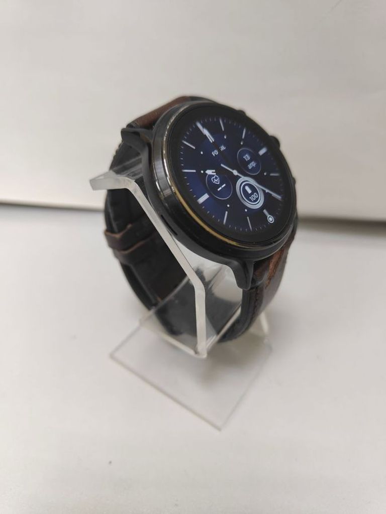 Оголошення Fossil (Smart Watch) gen 5 - the carlyle hr smoke stainless steel ftw4024p Б/У