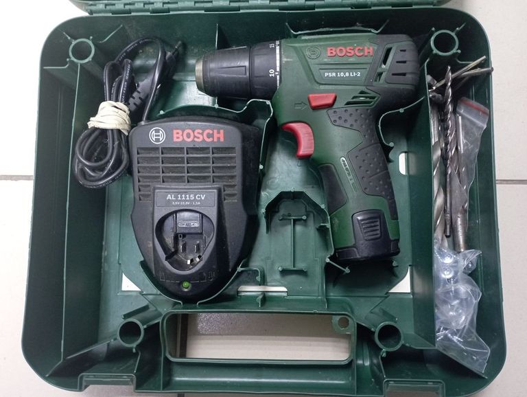 Купить Bosch psr 10.8 li-2 1акб зп Б/У
