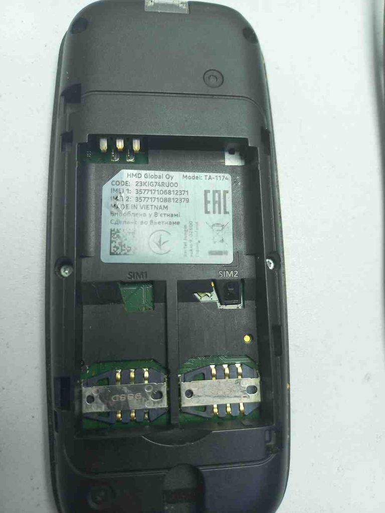 Оголошення Nokia 105 Dual sim (2017) (TA-1174) Б/У