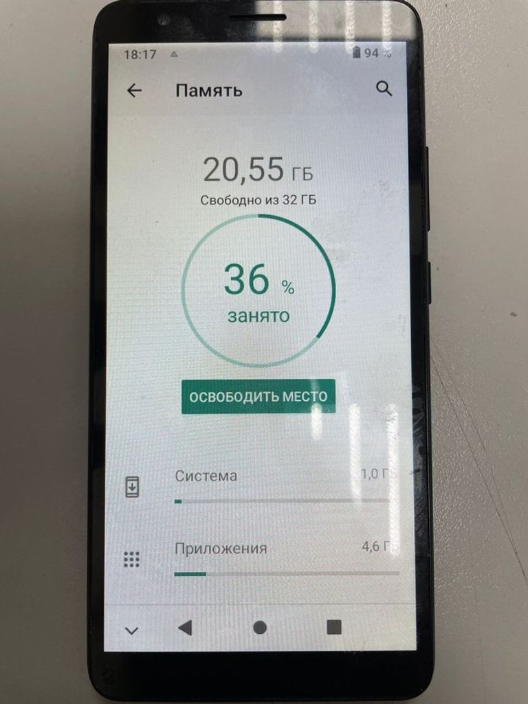 Дешиво Zte Blade L210 1/32GB Black с ломбарда