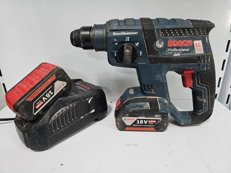 Bosch gbh 18 v-ec 2 акб 6ah зп Код:01-200764503. Зображення 8