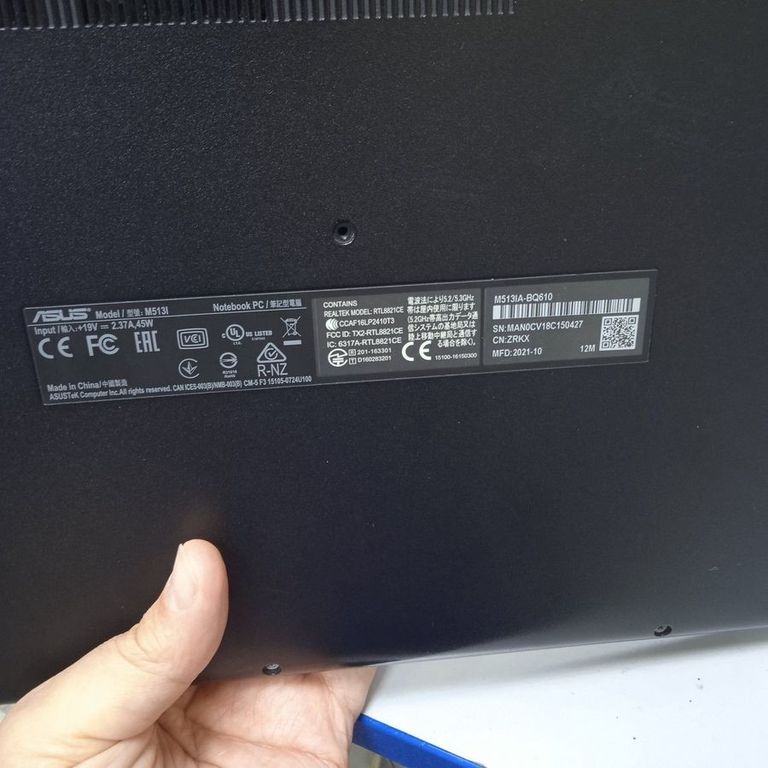 Дешиво Asus vivobook s15 m533ia15.6" ryzen 7 4700u 2.0ghz/ ram 16gb/ ssd512gb/ video amd radeon с ломбарда