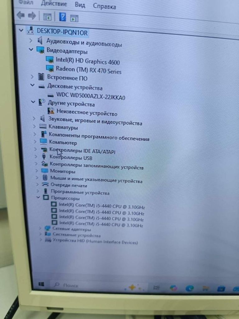 Пк intel core i5-4440/ram 8 gb/hdd 500 gb/ssd відсутній/amd/ ati radeon rx 470 4gb gddr5 256bit Код:01-200784428. Изображение 6