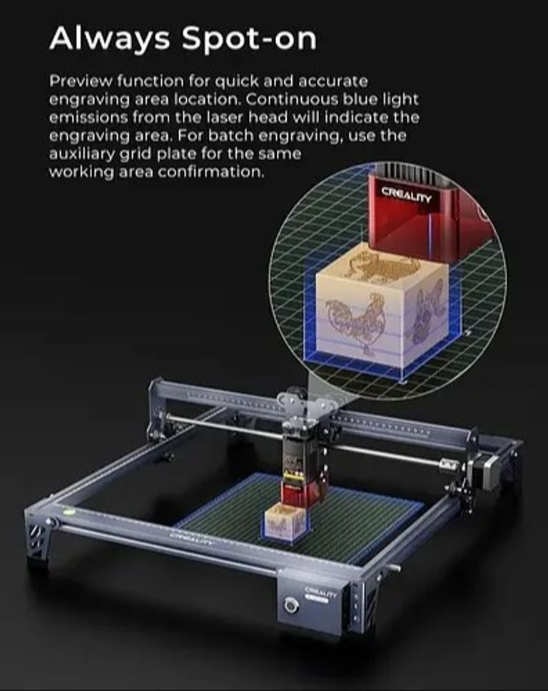 Лазерний гравер Creality Falcon 5W. Новий. Код:null. Зображення 7