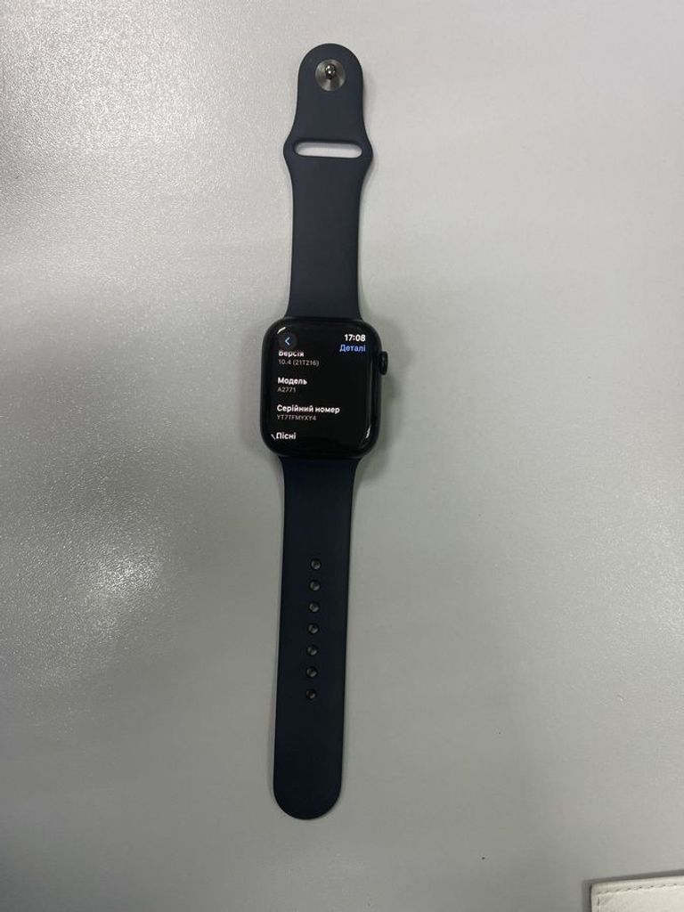 Купити Apple watch series 8 gps 45mm aluminium case a2771 Б/У