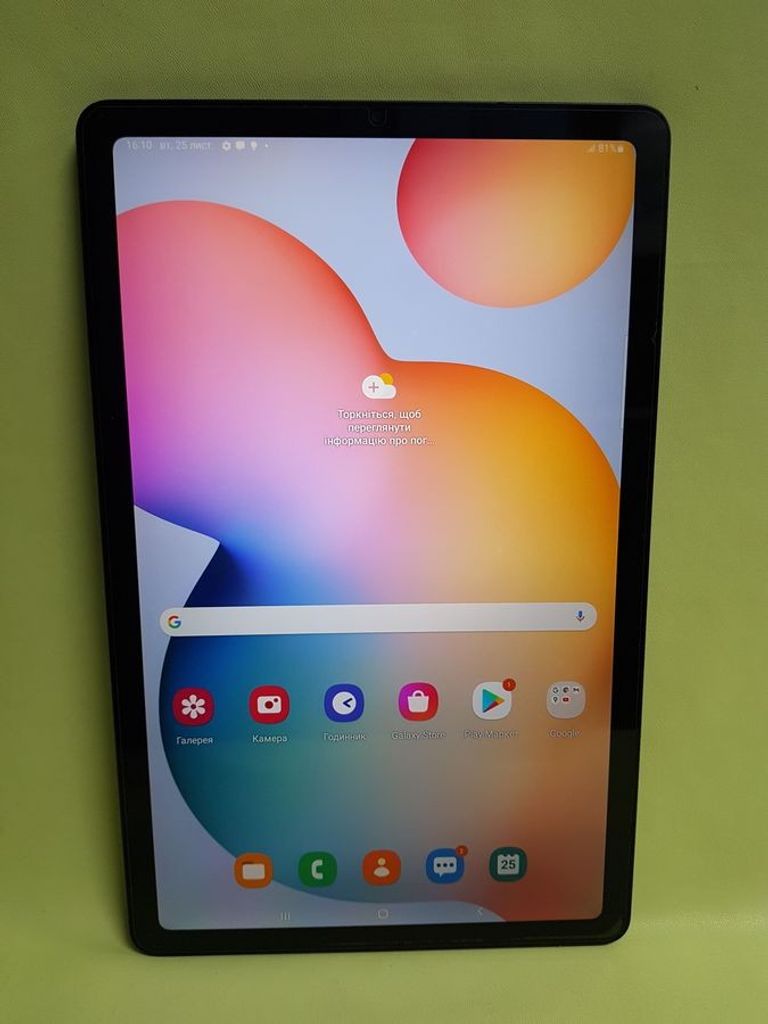Оголошення Samsung galaxy tab s6 lite 10.4 4/64gb lte sm-p615 Б/У
