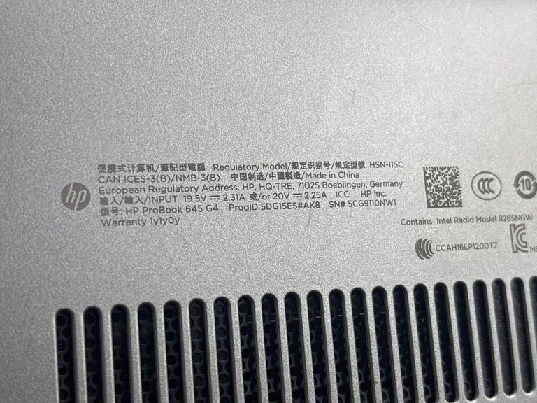 Дешево Hp 13/ryzen 5 2500u ddr4/16gb ddr4/hdd 500 gb/*інтегрована з ломбарду