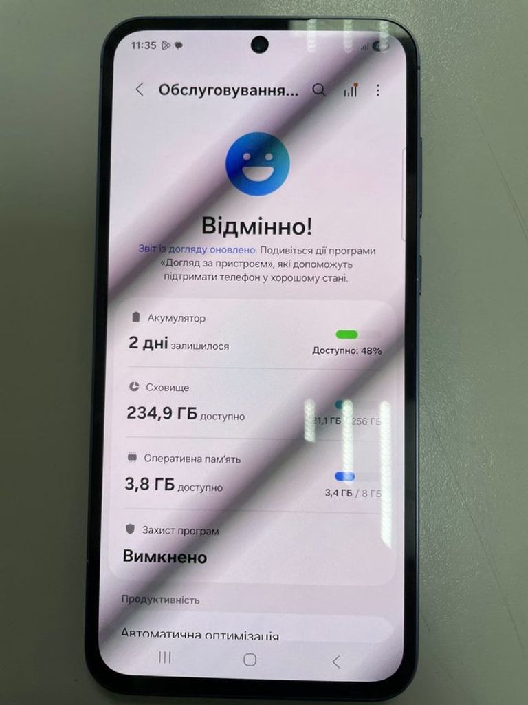 Оголошення Samsung galaxy a55 5g sm-a556e 8/256gb Б/У