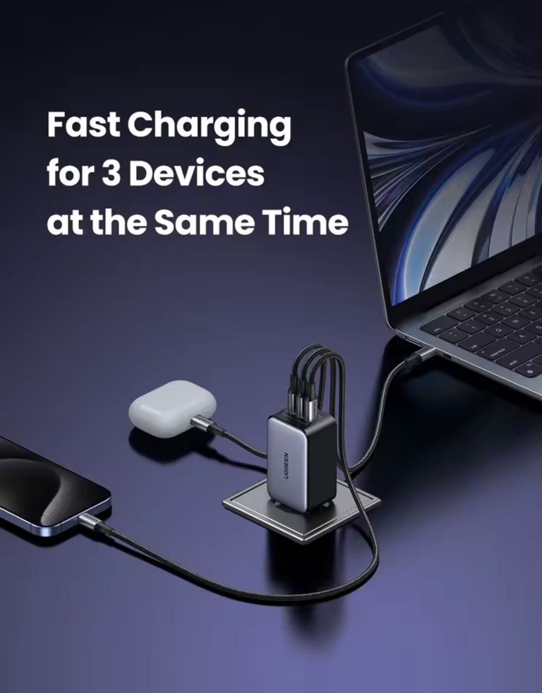 Ugreen Nexode RG 65W GaN Charger (25685B) Код:null. Зображення 5