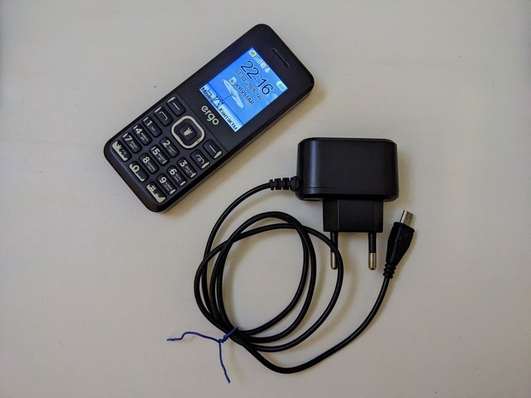 Купити Ergo B181 DUAL SIM BLACK Б/У