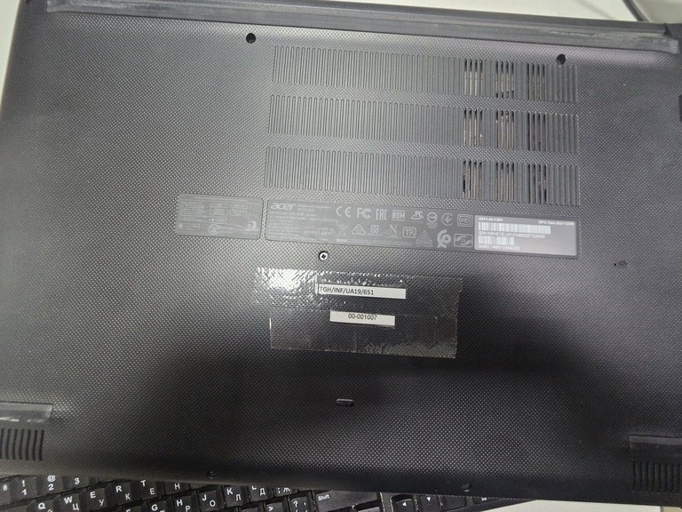 Дешево Acer 15/celeron n4020 ddr4/4gb ddr4/hdd 120 gb/ssd *відсутній/*інтегрована з ломбарду