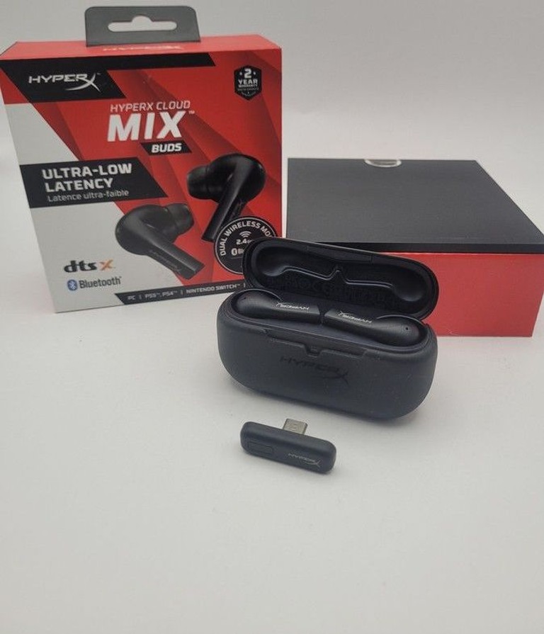 Купити Kingston hyperx cloud mix buds wireless black 4p5d9aa Б/У
