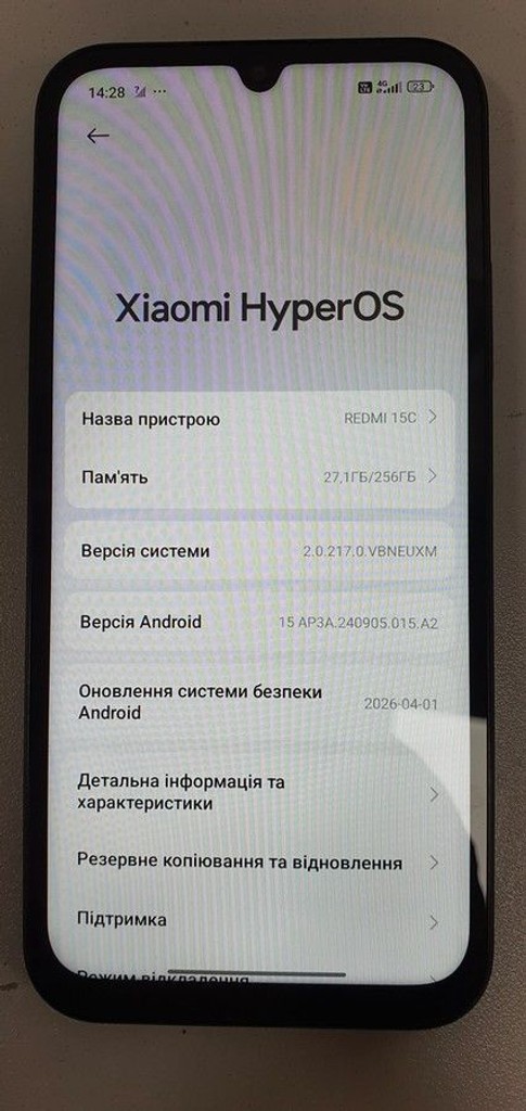 Купити Xiaomi redmi 15c 4g 8/256gb Б/У